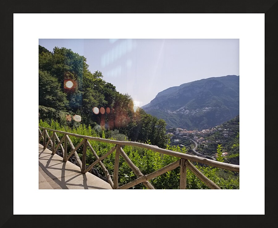 Amalfi views - 3 Picture Frame print