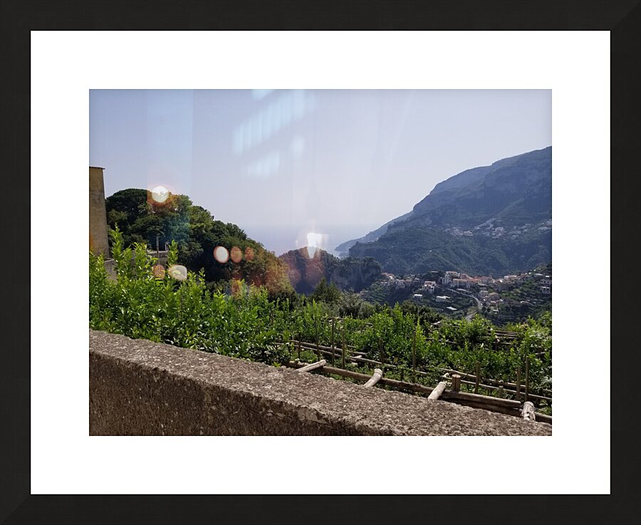 Amalfi views-2 Picture Frame print
