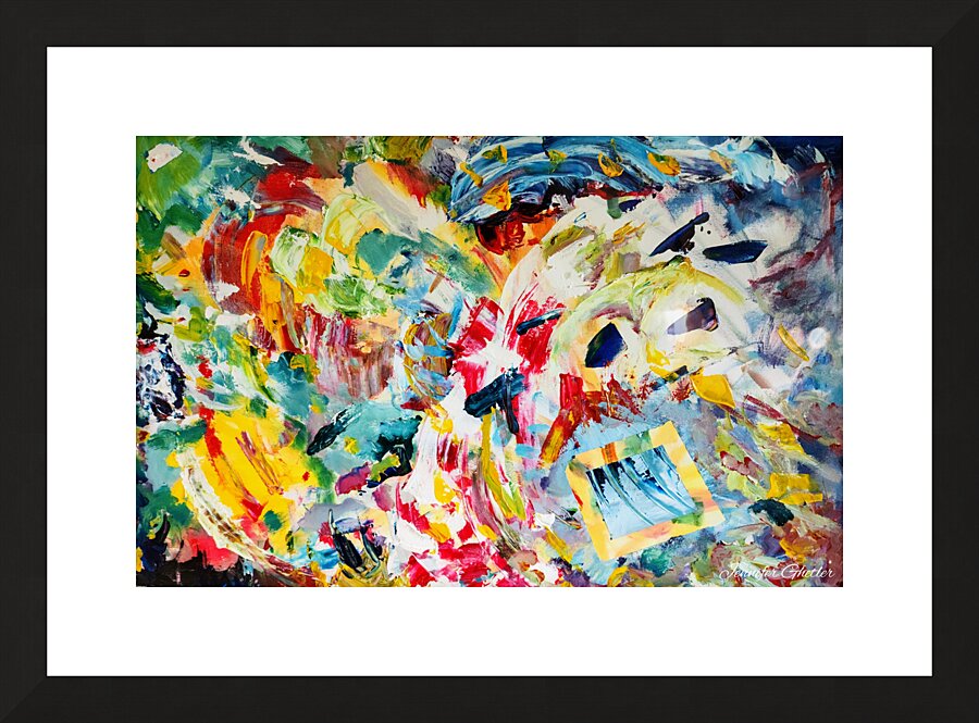 Color Beauty Picture Frame print