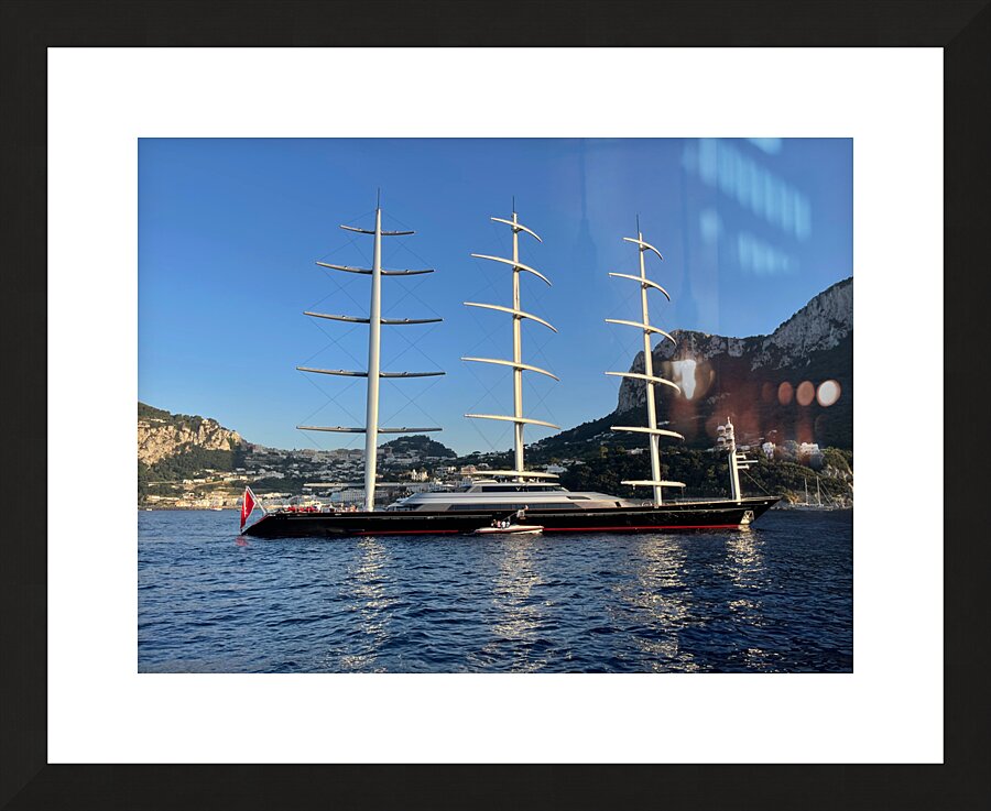 Seriously Gorgeous Sailboat Picture Frame print