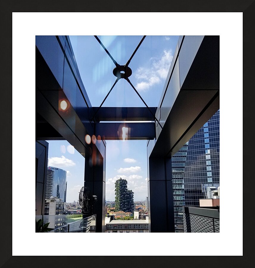 Milanos Bosco Verticale Picture Frame print