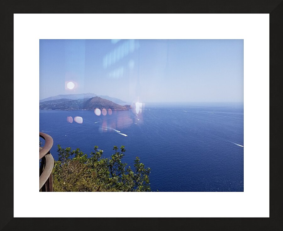 View From Tiberius Castle Picture Frame print