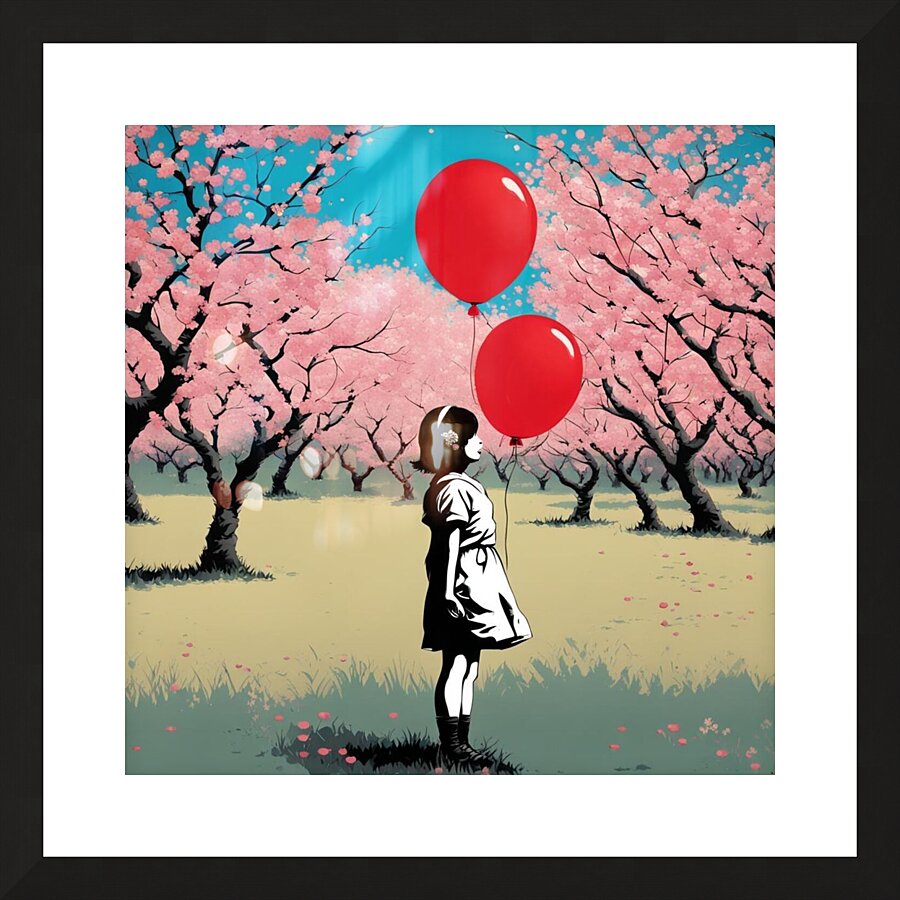 Banksy Meets Matisse 2 Picture Frame print