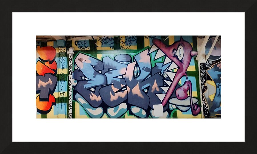 Graffiti Art Picture Frame print