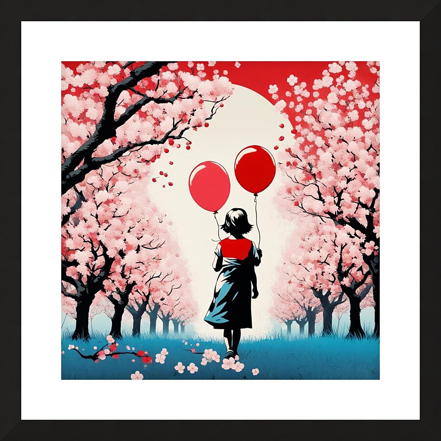 Banksy Meets Matisse Picture Frame print