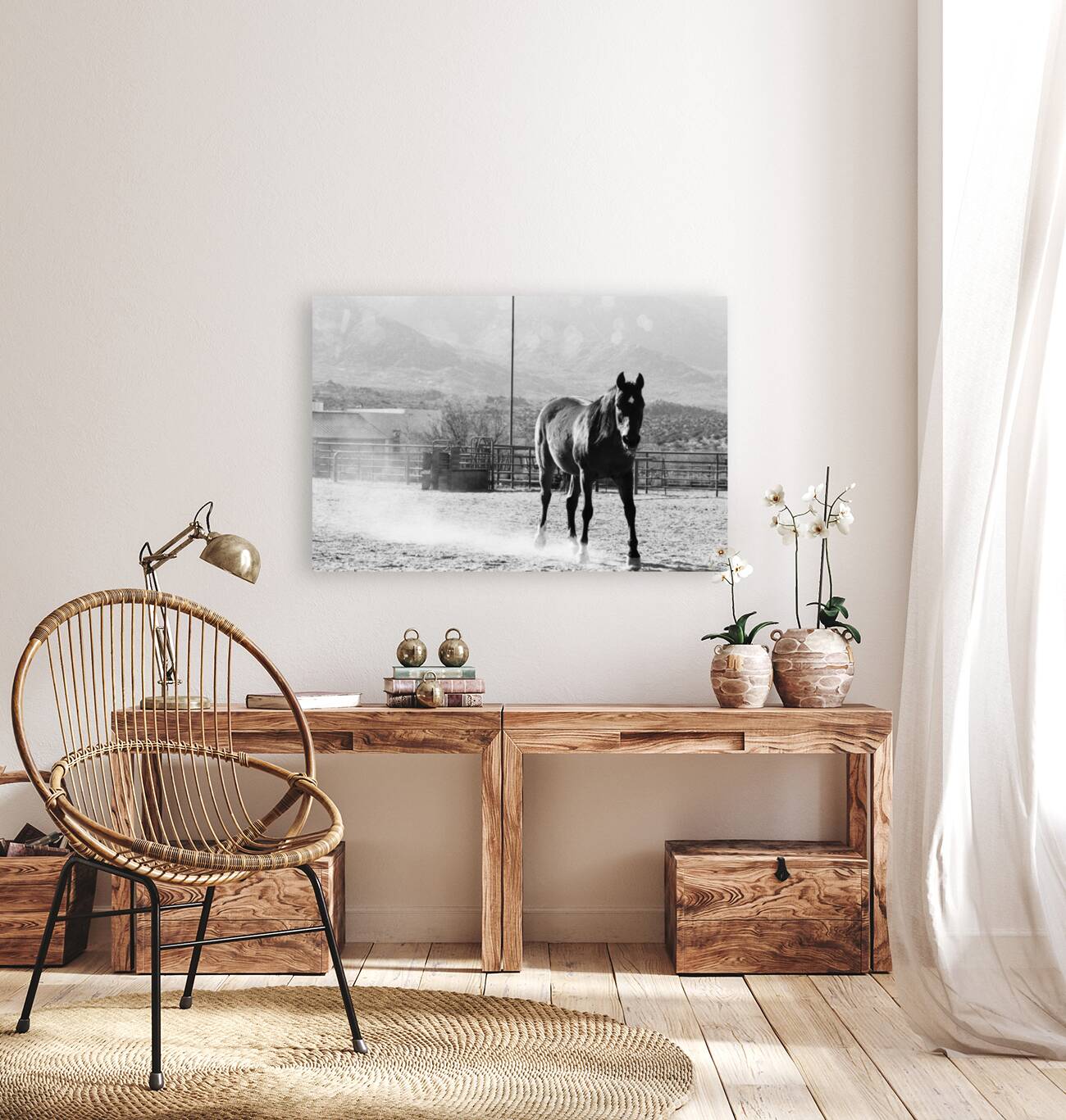 Black Horse Dust Reproduction