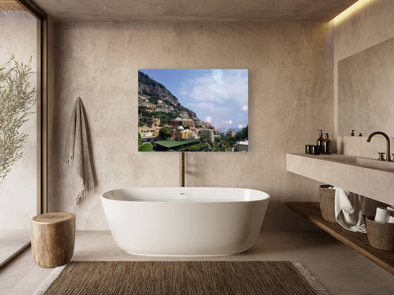 Positano Scenic Views Reproduction