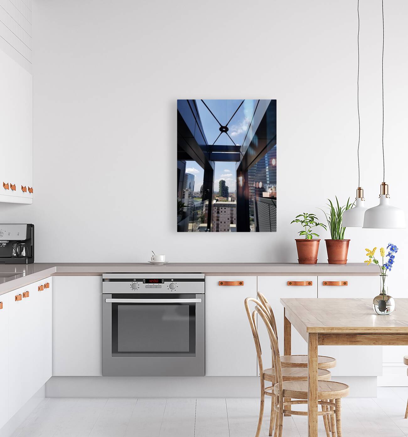 Top of Milanos City Views Reproduction