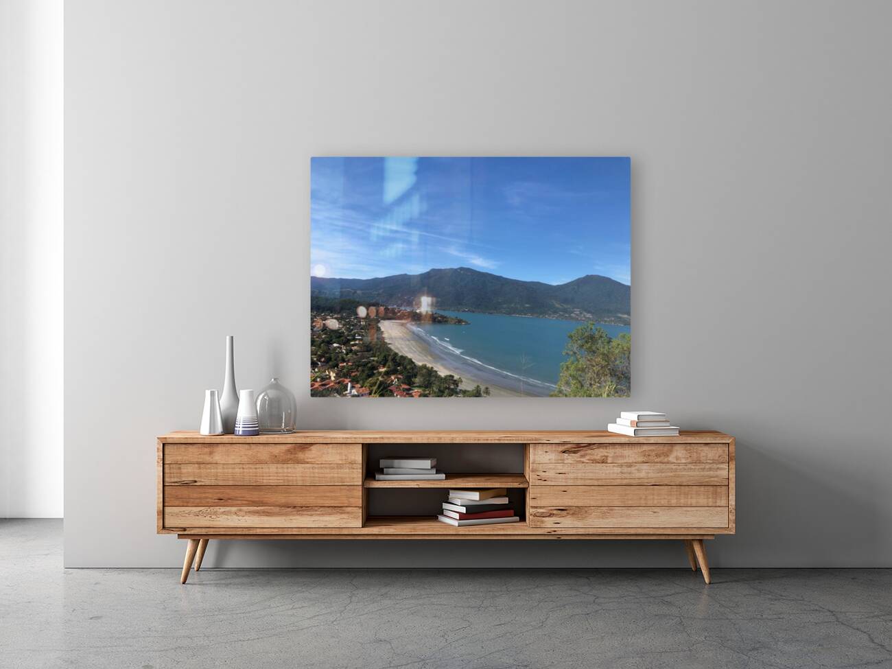 Turquoise Views From The Amalfi Reproduction