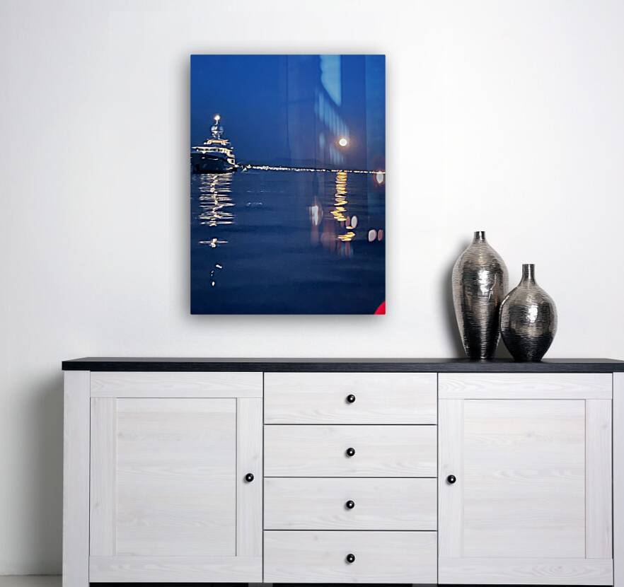 Sailing By A Full Moon Reproduction