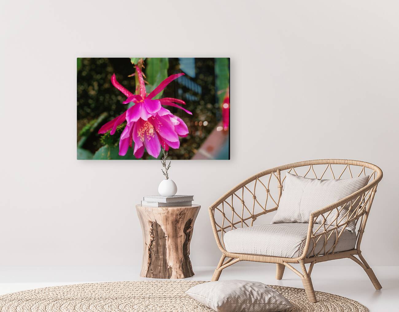 Fuschia Peony Burst Reproduction