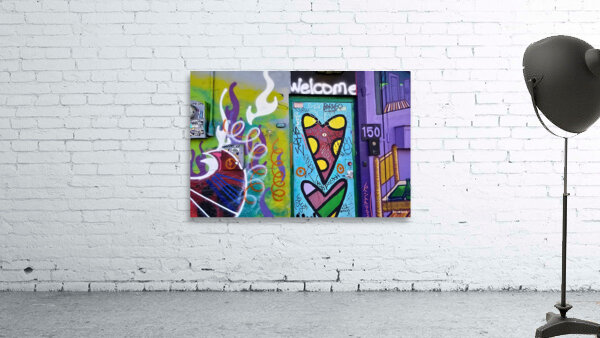 Welcome Street Art Wall Preview