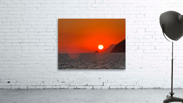 Sunset in Ponza Wall Preview