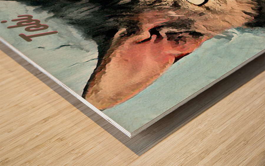 Tobi Love Wood print