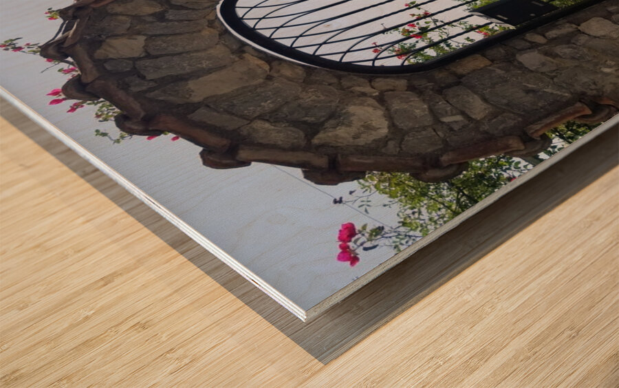 Amalfi residential gates Impression sur bois