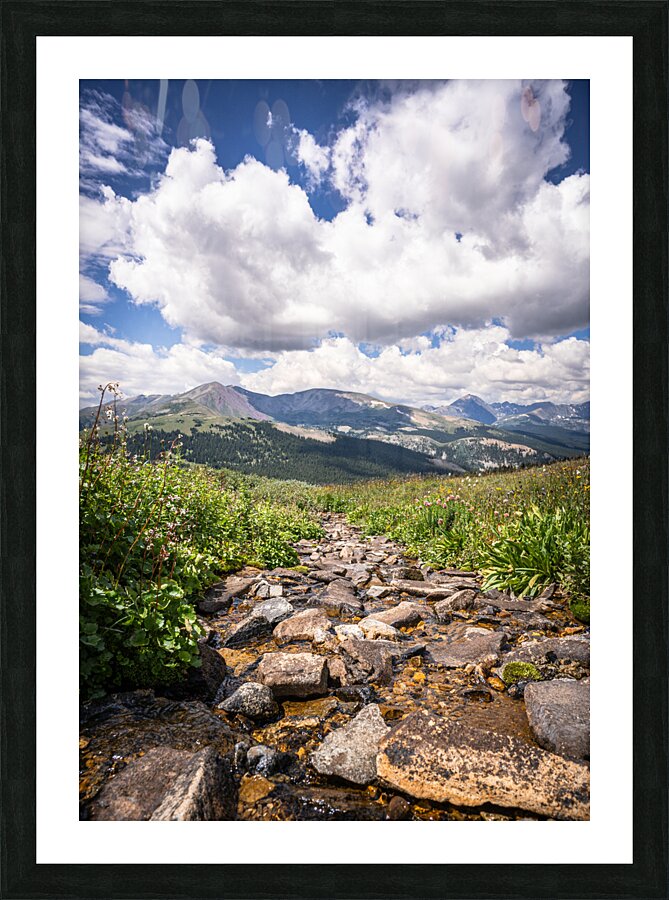 Moment of peace Picture Frame print