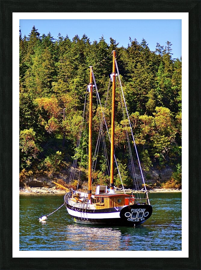 Orcas Island Picture Frame print