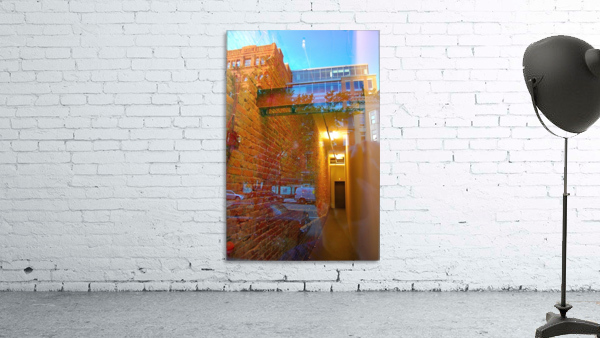 Backstreet Reflection  Wall Preview