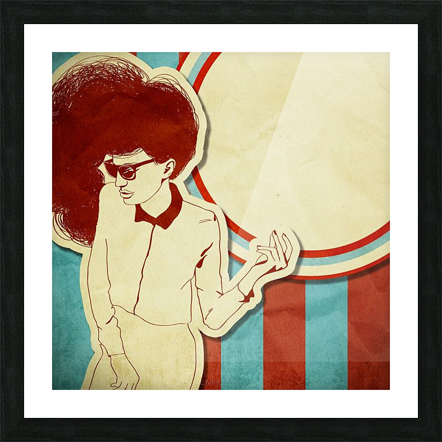 Dancing Picture Frame print