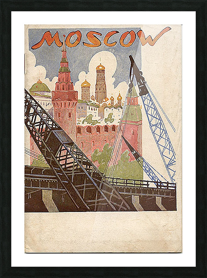 Moscow Picture Frame print