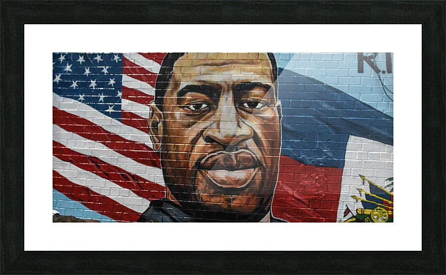 george floyd Picture Frame print