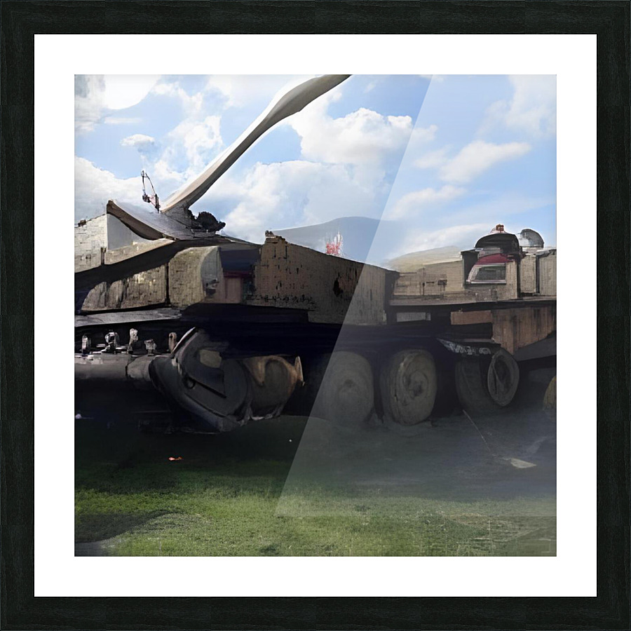 Tank Picture Frame print