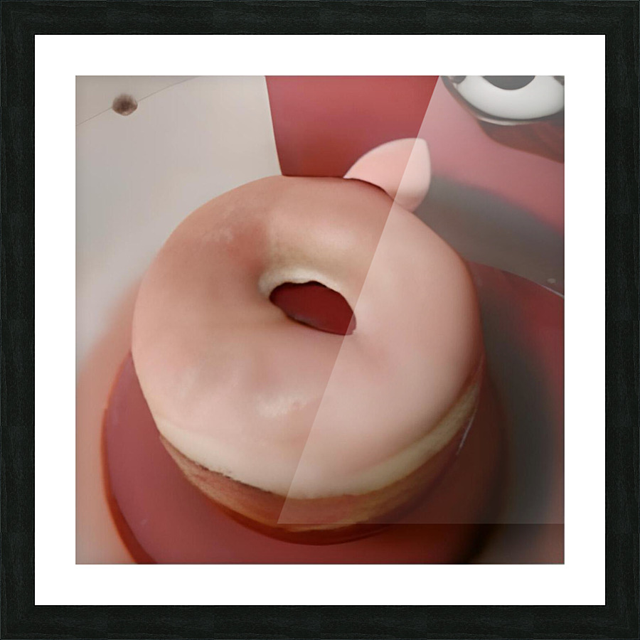 donut food Picture Frame print