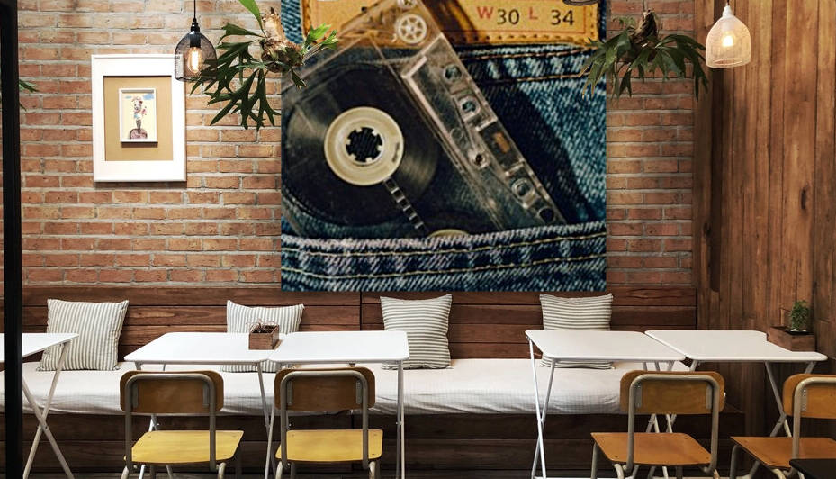 cassette in jeans misc retro vintage cassette in jeans cassette by d9Id9I vanya