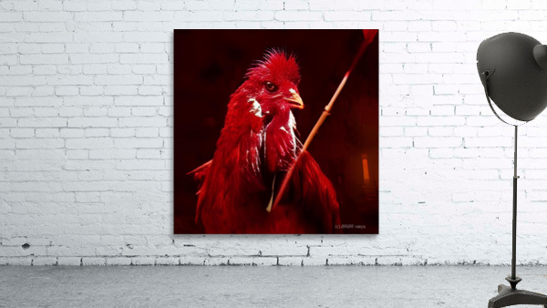 cock red Wall Preview