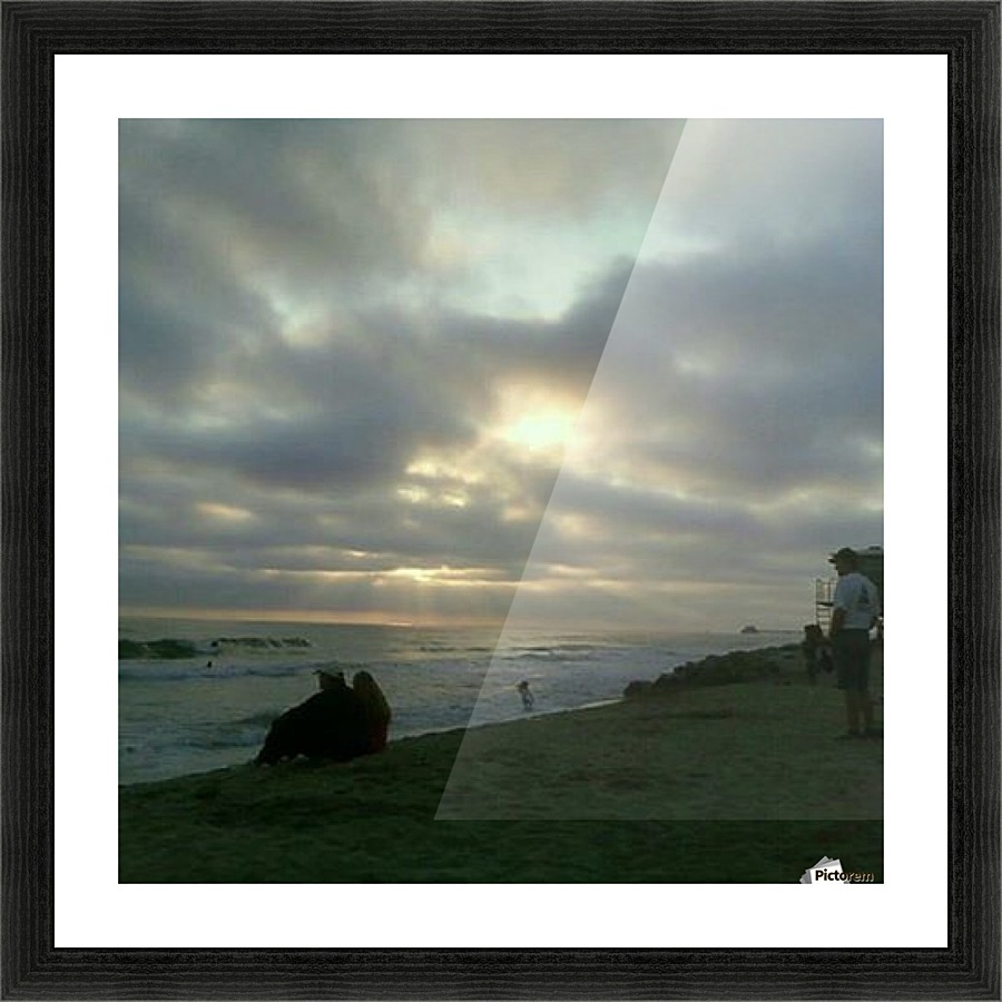 Sunset Picture Frame print