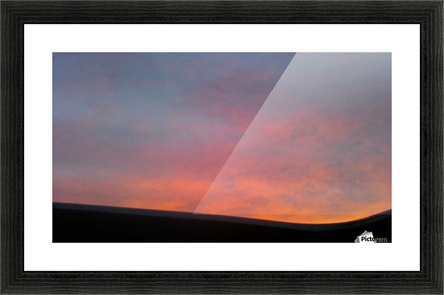Velvet Sky Picture Frame print