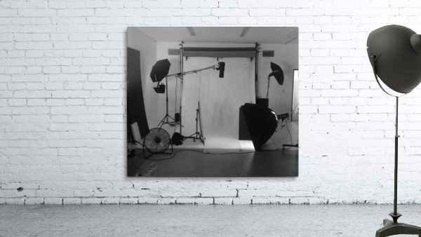 Black and White Studio Wall Preview