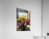 Alstroemeria On My Kitchen Table Acrylic Print
