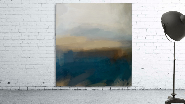 Lapis Blue Landscape Wall Preview