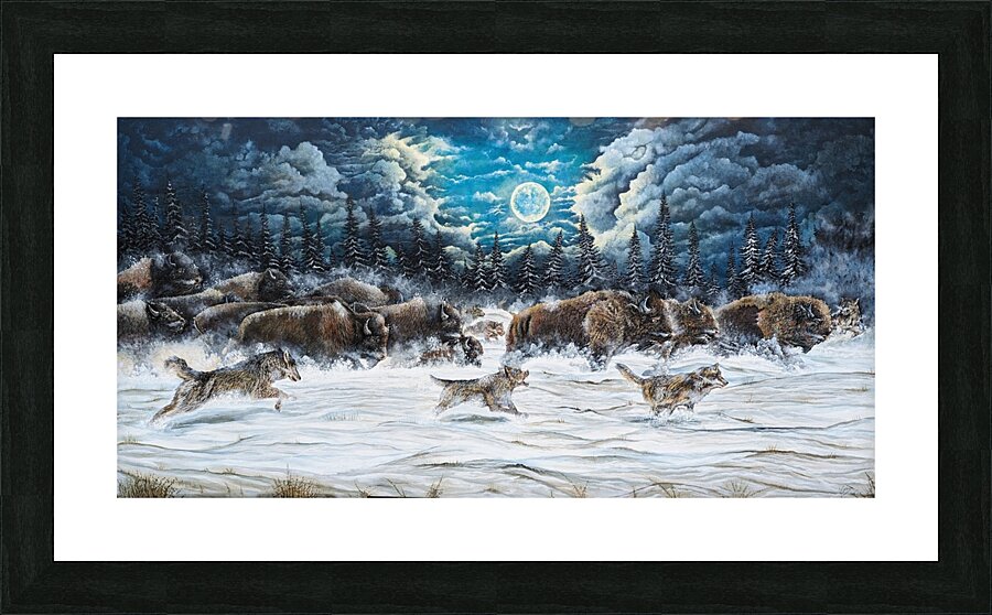 La Chasse  Picture Frame print