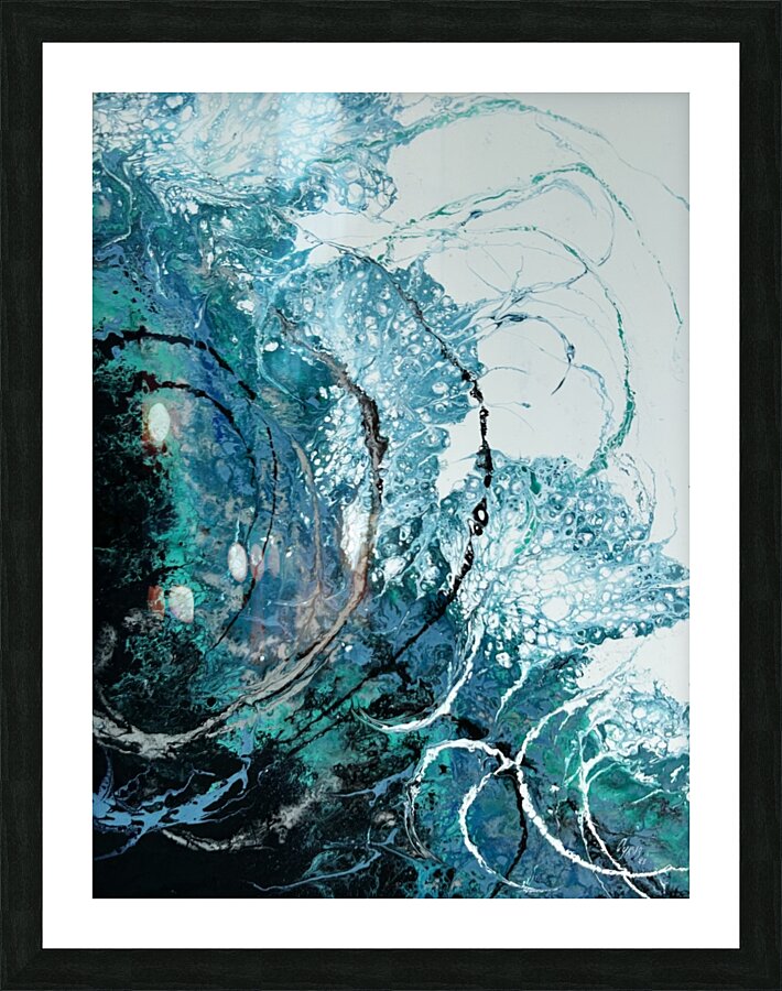 La mer de l’ours Picture Frame print