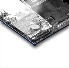 Port Royal Railroad Black And White Acrylic print