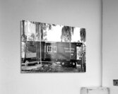 Port Royal Railroad Black And White Acrylic Print