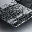 Port Royal Railroad Black And White Metal print