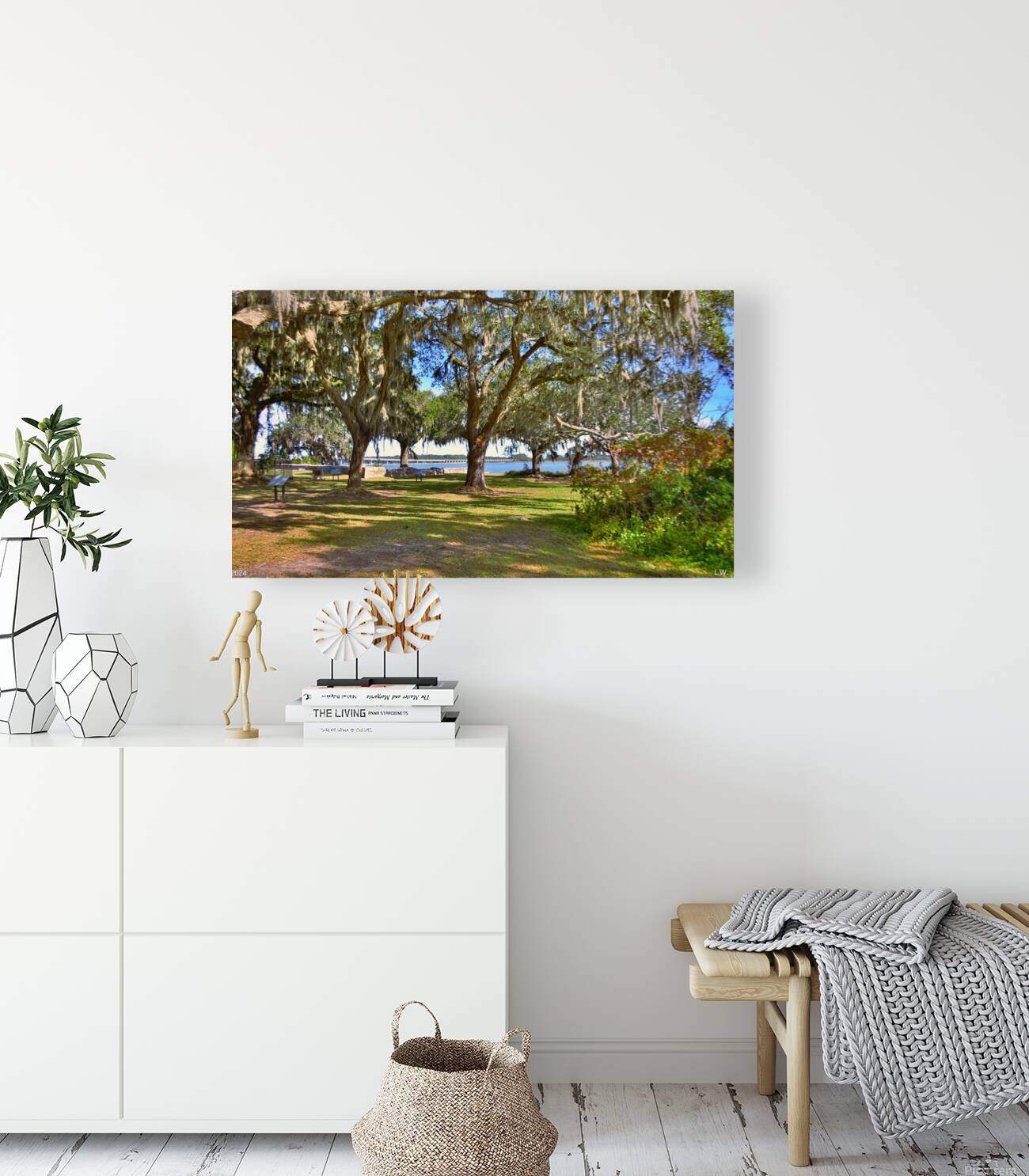 The Oaks At Fort Prince Frederick Port Royal South Carolina  Reproduction