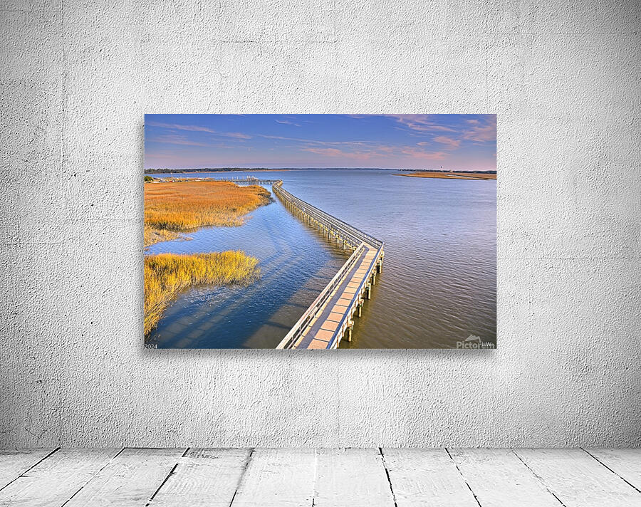 Looking Down On Port Royal Sound South Carolina  Wall Preview