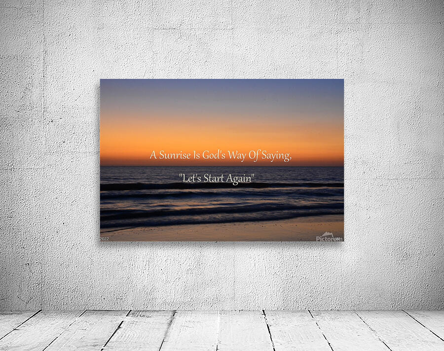  Let s Start Again. Wall Preview