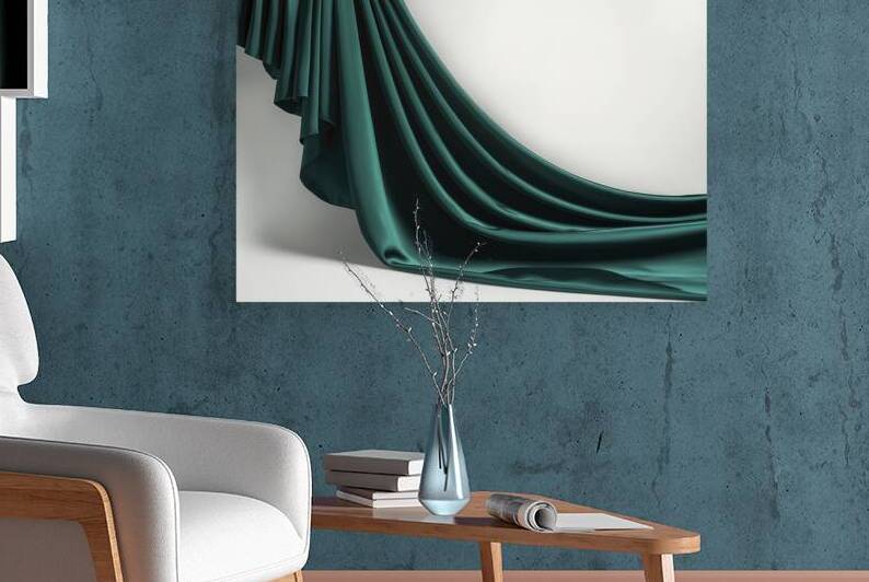 A stunning photograph of a luxurious emerald gree by Aurel Dobre