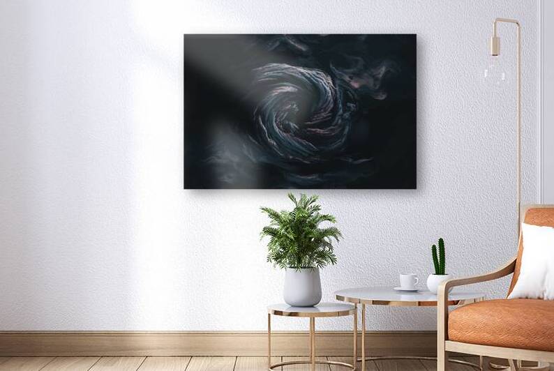 A captivating photograph with a dark motion lique by Aurel Dobre