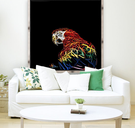 Parrot Abstracto Reproduction