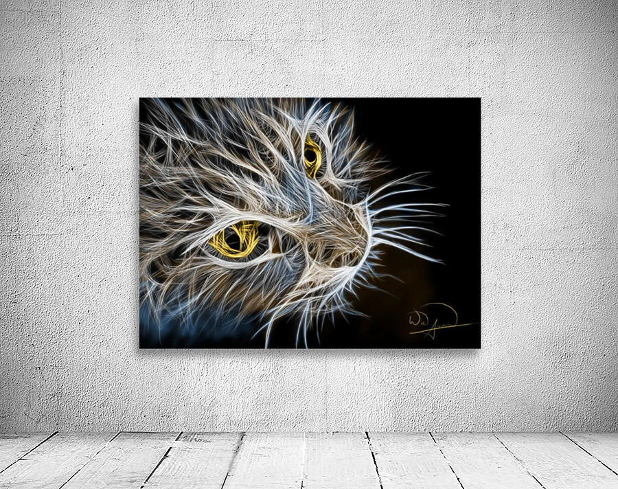 Cat Abstracto Wall Preview