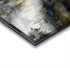 White Crown of Crystals Acrylic print