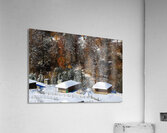 Autumn Meets Winter Impression acrylique