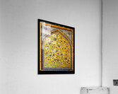 Sultani Mosque & Madrasa Tilework – Kashan Iran Impression acrylique