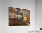 Golden Depths – Underground World Acrylic Print